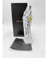 Waterford Crystal Slovenia Mother &amp; Child Crystal 7” Figurine Nativty Ma... - $108.00