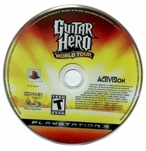 Guitar Hero World Tour PS3 Sony Playstation 3 Video Game DISC ONLY band rhythm - £8.28 GBP
