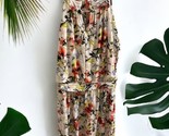 NWT White House Black Market Floral Tropical summerDress Size Medium Sle... - £53.80 GBP