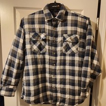 Wrangler flannel Mens size large shirt jacket - $19.79