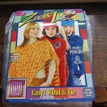 Artistic Woodworking Knit With Needle Zoom Loom Betty Pretty Ponchos #00... - $31.00
