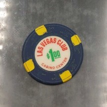 Las Vegas Club Casino $1 Chip  - £27.66 GBP