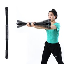 One-Piece Elastic Bar Muscle Training Fitness Stick Fat Burning Tremor Stick Ful - £43.73 GBP