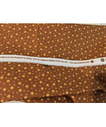 7yds. Andover Fabric by Kathy Hall Sunburst Brown Patt. 9047 - £32.69 GBP