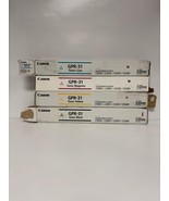 4 Open OEM Genuine Canon iR ADV C5030,C5035,C5235,C5240 GPR-31 CMYK Toners - $228.20 CAD