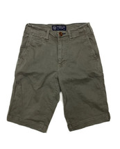 American Eagle Men Size 26 (Measure 25x11) Green Longer Length Shorts - $7.88