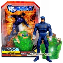 Year 2009 DC Universe Wave 9 Classics Figure #1 -  WILDCAT with Chemo Head Body - £58.96 GBP