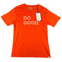 Cotapaxi Mens Large Orange Short Sleeve Tee T-shirt Organic Cotton Do Go... - $21.99