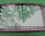 1996 HONDA CIVIC 2 DOOR OEM YEAR SPECIFIC SUNROOF GLASS FREE SHIPPING! - $135.00