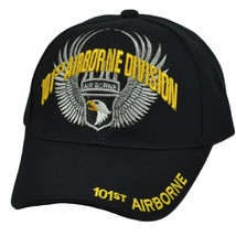 US Army 101st Airborne Division Eagle on a black ball cap - £15.73 GBP