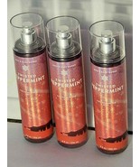 3X Bath and Body Works TWISTED PEPPERMINT Fine Fragrance Body MIST Spray... - $40.62 CAD