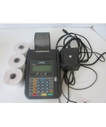 HYPERCOM MODEL T7PLUS CHARGE MACHINE CARD READER PHONE LINE TAPE/WIRES W... - $12.82