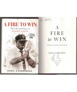 John Lombardo Signed Hardcover Book A Fire to Win Life of Woody Hayes - £15.56 GBP