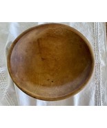 Antique Wooden Dough Bowl 13 1/4” Primitive Country Farmhouse Home Decor - $69.16