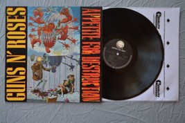 Guns &#39;N&#39; Roses Appetite For Destruction First Press GNR Geffen 1987 Vinyl LP EX - £133.55 GBP