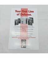 Vintage 2002 Probags And Comic Defense System Sell Sheet Flyer - $17.81