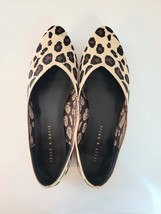 Kelly &amp; Katie Leopard Women&#39;s Knitted Pointed Dress Ballet Flats Size 9M - £19.75 GBP