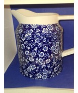 Colonial Calico -  Calico Blue Floral Creamer Pitcher - $14.95