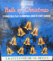 VINTAGE 1990 Mr Christmas Inc. Bells of Christmas Sound and Light - £65.60 GBP