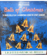 VINTAGE 1990 Mr Christmas Inc. Bells of Christmas Sound and Light - $82.07