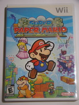 Nintendo Wii - Super Paper Mario (Complete With Manual) - £23.50 GBP