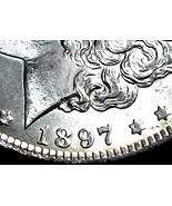 Morgan Dollar 1897 AA21-1138   - £106.34 GBP