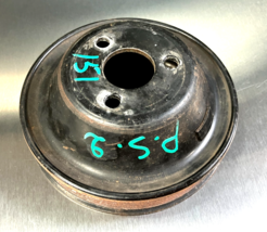1990-1993 mercedes r129 300sl 300ce power steering pump pulley 104200000... - $49.87