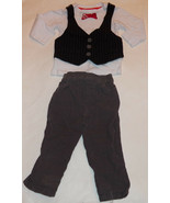 Little Maven Baby 2-Piece Outfit Shirt Pants Dressy Size 6 Months Tori S... - £7.28 GBP