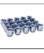 Open-end Acorn Bulge Lug Nut, M14x2.0 Thread, 3/4&quot; Hex, (Pack of 24) Zin... - $7.80