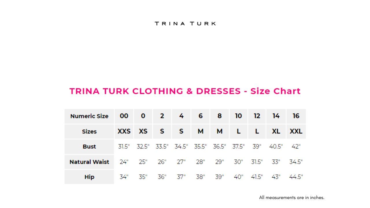 Trina Turk Sharapova Dress Size 6 - £174.99 GBP