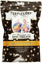 Newman&#39;s Own Organic Dog Treats, Medium Sized, Peanut Butter, 10 oz - £9.68 GBP