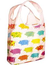 O-WITZ Reusable Shopping Bag, Ripstop, Folds into pouch, Pig - £5.52 GBP