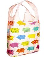 O-WITZ Reusable Shopping Bag, Ripstop, Folds into pouch, Pig - £5.58 GBP