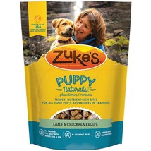 Zukes Puppy Naturals Dog Treats Lamb And Chickpea - £14.86 GBP
