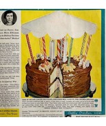 Gold Medal Flour Circus Day Cake 1934 Advertisement Full Page Lithograph... - $34.99