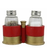 Western 12 Gauge Shotgun Shells Ammo Salt And Pepper Shakers Holder Deco... - $32.81 CAD