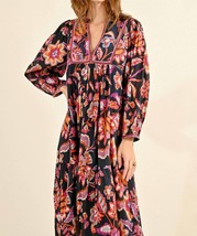 Molly Bracken floral liv dress in Black - $64.00