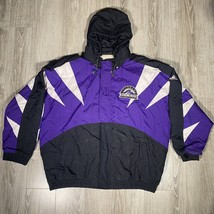 Colorado Rockies Men’s Sz XL MLB Genuine Merchandise By Apex One Jacket Hood Vtg - $79.19