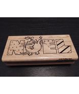 Christmas Stampendous Fluffles Noel Holly Music Ornament Cat Rubber Stam... - $76.12 CAD