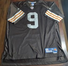 Cleveland Browns Football Ohio Charlie Frye #9 Reebok Jersey Size XX Large - $32.43