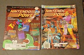 2 Nintendo Power Magazine August Vol. 87 Tetris + Dec. Vol.91 Star Wars ... - £13.55 GBP