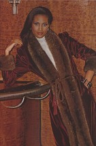 1979 Vogue Vintage Fashion Layout Beverly Johnson Halston John Stember Fur 1970s - £19.69 GBP