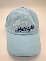 Disney Parks Cinderella Meet Me at Midnight Blue Cap Baseball Hat Adult ... - $148.49