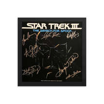 Star Trek signed original &quot;Star Trek III: The Search For Spock&quot; soundtrack album - $75.00