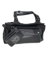 Gloria Vanderbilt Black Satchel Shoulder Hand Bag Purse - $25.46 CAD