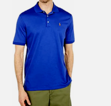 Polo Ralph Lauren Classic Fit Soft Cotton Polo Shirt, Bright Navy ,Medium - $64.00