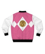 Angel Grove High School Pink Ranger Men&#39;s AOP Bomber Jacket - $69.35 CAD+
