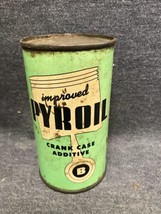 Vintage Collectable Can  PYROIL Crank Case Additive 1940s Full 5” Tall - $8.91