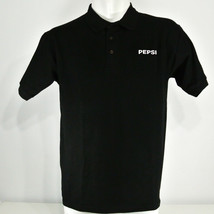 PEPSI Cola Merchandiser Employee Uniform Polo Shirt Black Size XL NEW - £20.11 GBP