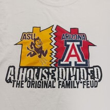 Champion RN#49314 HOUSE DEVIDED Men's White Short Sleeve Graphic T-Shirt Size L image 3